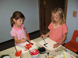 Painting in the Children's Museum of Northeast Montana, Glasgow