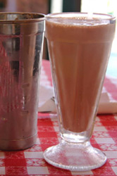 Chocolate milkshake, Sport Bar in Livingston Montana