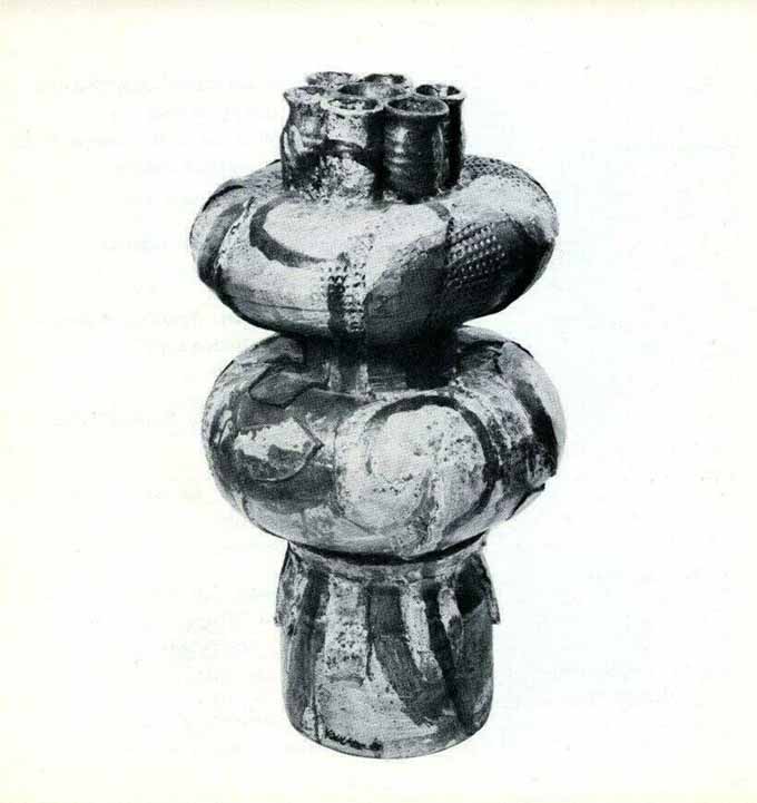 Work by Peter Voulkos.