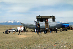 Filming Northfork Filming Northfork