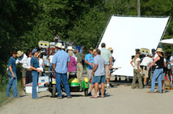 Filming 'A Plumm Summer'