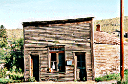 Hangman Building in Virginia City.