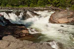 Kootenai Falls on the Kootenai River