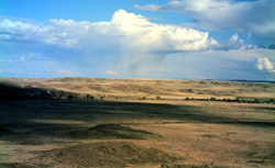 Semiarid region in Montana